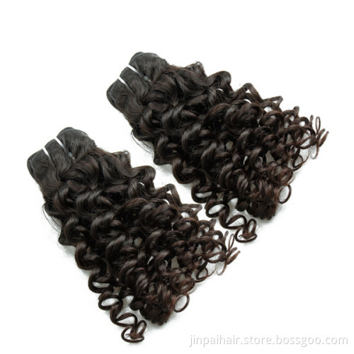 JP Hair natural looking Jerry Curl Virgin Hair 100% Brazilian Human Hair amazing price sale